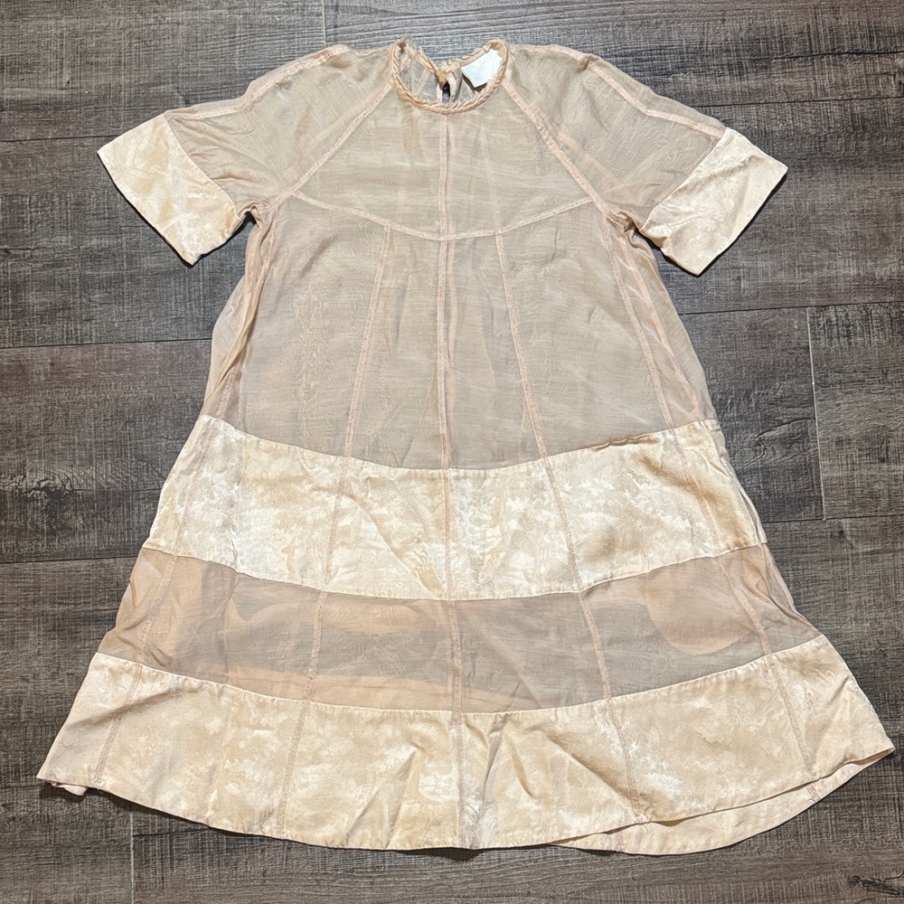 H&M Conscious  exclusive Beige Formal Dress